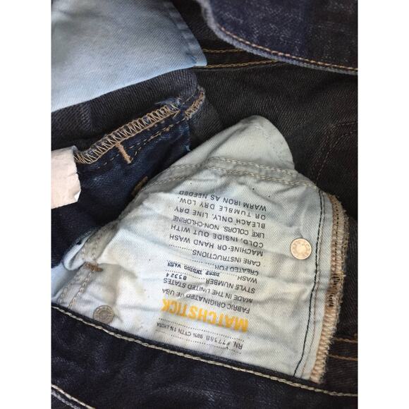 J. Crew Matchstick Denim Cropped Jeans Indigo Size 27 - Picture 6 of 8